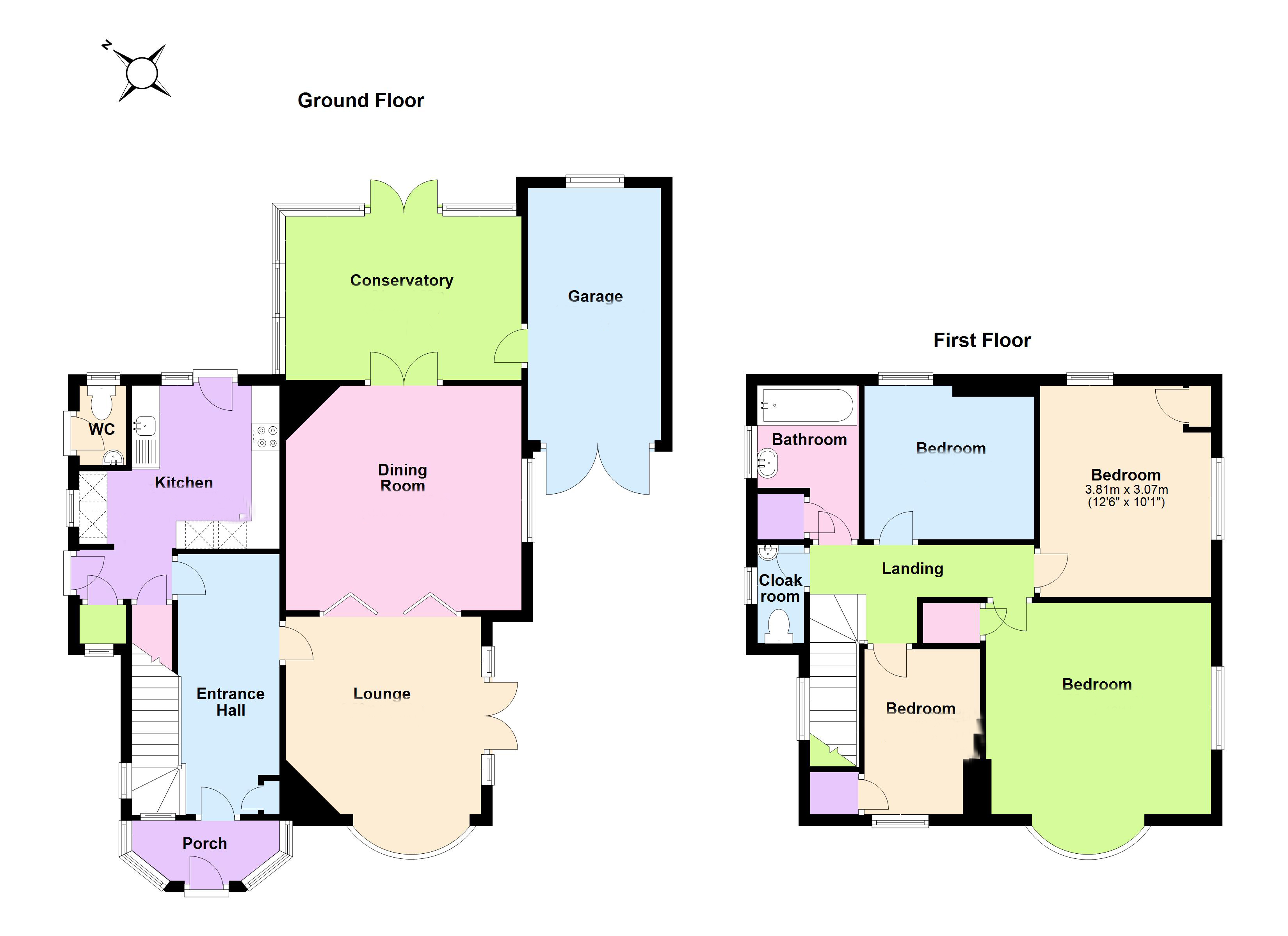 Lot: 129 - FOUR-BEDROOM DETACHED HOUSE FOR REFURBISHMENT -